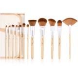 Luvia Cosmetics Bamboo Bamboo&rsquo;s Root set de pensule cu husă