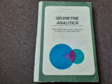 Geometrie Analitica - Gh. D. Simionescu--CARTONATA RF22/4