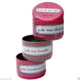 Cumpara ieftin Cutie metalica - A Beaute (Empilable) Juste - Rose | Derriere la porte