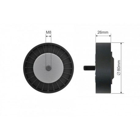 Rola Intinzator Curea Vectransmisie,Bmw X3 (E83),482-22