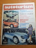 Autoturism noiembrie 1991-nigel mansell,renault scenic,vw golf,seat toledo,clio