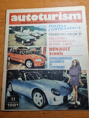 autoturism noiembrie 1991-nigel mansell,renault scenic,vw golf,seat toledo,clio foto