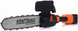 Polizor unghiular cu acumulator 20V KraftDele KD10624 2 &icirc;n 1 cu adaptor de fierăstrău, 2 baterii 3.0 Ah și accesorii incluse