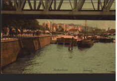 CPIB 16730 CARTE POSTALA - ROTTERDAM, PORTUL, VECHE, 1918