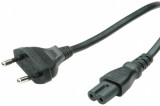 Cablu alimentare Euro la IEC C7 (casetofon) 2 pini 3m, Value 19.99.2092