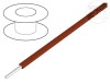 Cablu de s&acirc;rmă maro 24AWG - 30,5m
