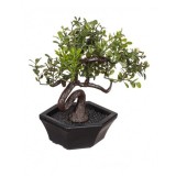 Bonsai decorativ artificial in ghiveci, 11 cm