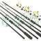 Set 3 Lansete Crap / Caras MACKEREL &amp; BASS 3m cu 3Mulinete 5 rulmenti+fir inclus