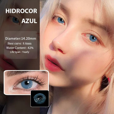 Lentile de contact colorate diverse modele cosplay -Hidrocor Azul foto