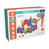 Labirintul meu magnetic - 78 piese (7.5 cm) PlayLearn Toys
