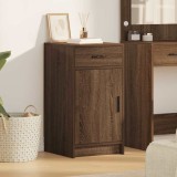 VidaXL Bufet cu sertar Stejar brun 40 x 40.5 x 75 cm Lemn compozit