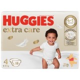 Scutece Huggies Extra Care Nr.4, 8-16 kg, 33 buc