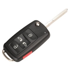 Carcasa Cheie Briceag Compatibila cu Sharan, 4+1 Butoane, Aftermarket