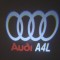 Holograme led usi AUDI A4L , set 2 bucati