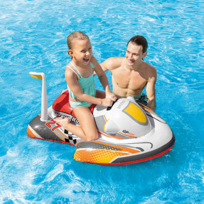 Intex Saltea de piscină ride-on Wave Rider, 117x77 cm foto