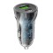 Incarcator Priza Auto Hoco Z47A, 2xUSB PD 30W Super Fast Charge, Negru