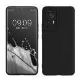 Husa kwmobile pentru Xiaomi 12T Pro, Silicon, Negru, 60258.47, Carcasa