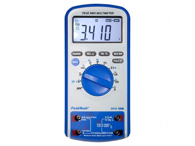 Multimetru digital LCD True RMS Ilum: da