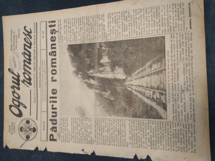 REVISTA OGORUL ROMANESC 21 IUNIE 1940