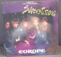 Europe - Superstitious vinil foto