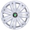 Set 4 Capace Roti R16, Potrivite Jantelor de 16 inch, Pentru Skoda, Model 427, Autohelix MSA
