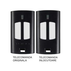 Telecomanda poarta garaj 2 butoane cod saritor frecventa 433.92MHz Beninca TO.GO2WV compatibila cu originalul (801)