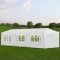 Gossi cort de petrecere, alb, 3 x 9 m