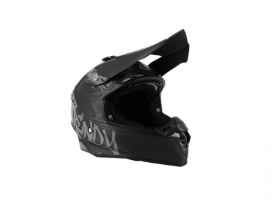 Cască enduro, Negru-Gri Mat TRENDY T-904, Mărimea XXL foto
