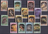 DB1 Fauna Marina Crustacee si Moluste 1985 Ins. Virgine 15 v. MNH Supratipar