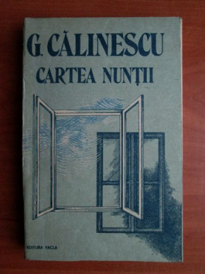 George Calinescu - Cartea nuntii foto