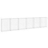 Cumpara ieftin Perete gabion cu capace, 300 x 30 x 100 cm, otel galvanizat