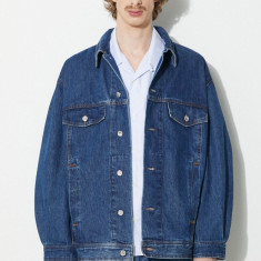 A.P.C. geaca jeans blouson elvis barbati, de tranzitie, COGWD-H02913