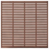 Cumpara ieftin Gard tip oblon, maro, 180x180 cm, WPC