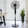 Ventilator de picioare, 40 cm, negru, Klausberg
