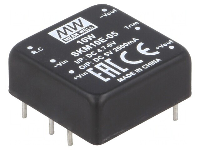 Convertor DC/DC 10W 5V 2A THT