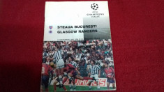 Program Steaua - Glasgow rangers foto