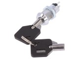 Comutator &icirc;ntrerupător cu cheie 1 Pin SPST 90&deg;