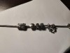 Bratara Argint Vintage Pandora Autentica, 8 Charmuri, 23cm, 39.8g