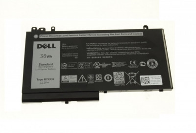 Acumulator laptop nou Dell Latitude E5550 E5250 E5450 3550 38Wh RYXXH DP/N VY9ND foto