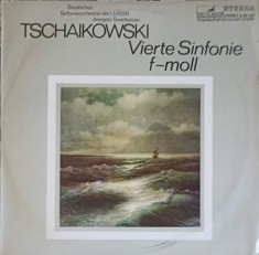 Disc vinil, LP. Vierte Sinfonie F-moll-Tschaikowski, Staatliches Sinfonieorchester der UdSSR, Jewgeni Swetl-252354
