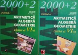 Dan Branzei - Aritmetica, algebra, geometrie, clasa a VI-a, partea I si II (Editia: 2002)