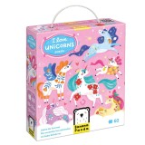 Puzzle Banana Panda, I love Unicorns, 60 piese
