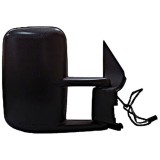 Oglinda exterioara VW LT2 05.1996-12.2005 Partea Stanga Crom Convex Electrica Cu Incalzire 2D18575 2D1857501C01C, carcasa neagra, cu 5 pini