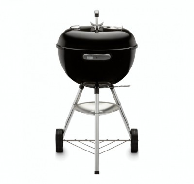 Gratar carbuni Classic Kettle 47 cm - Negru profesional cu email portelanat foto