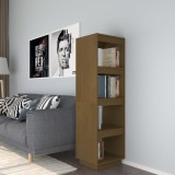 VidaXL Bibliotecă/Separator cameră maro miere 40x35x135cm lemn pin