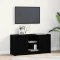 vidaXL Cabinet TV Negru 100 x 34 x 50 cm Lemn compozit 873917