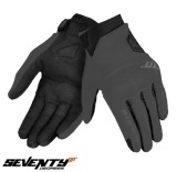 Manusi femei pentru scuter - motocicleta Urban vara Seventy model SD-C42 Asphalt culoare: gri &ndash; degete tactile XS (6 cm)