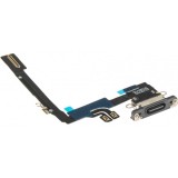 Banda cu Conector Incarcare Apple iPhone 16 Pro, Negru