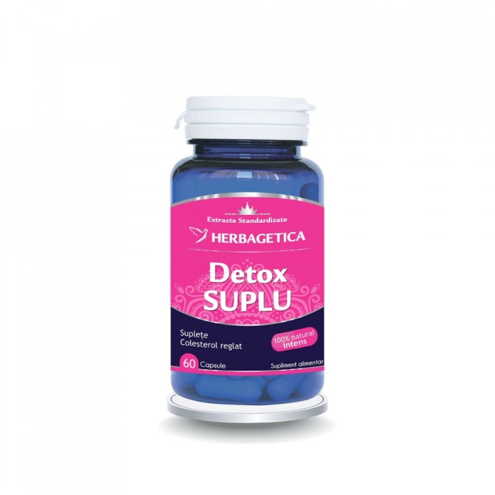 DETOX SUPLU 60cps HERBAGETICA