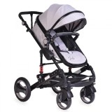 Carucior 2 in 1 cu suspensii Gala Grey, Cangaroo